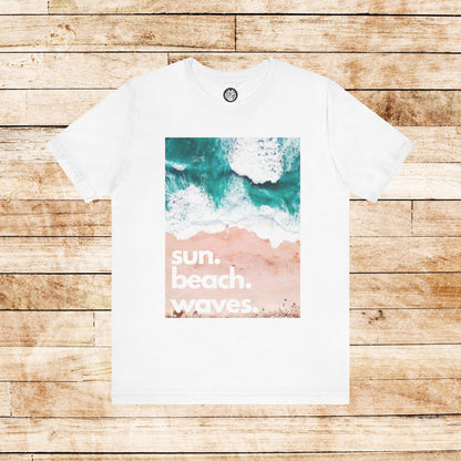 Surfer Shirt "Sun. Beach. Waves.""