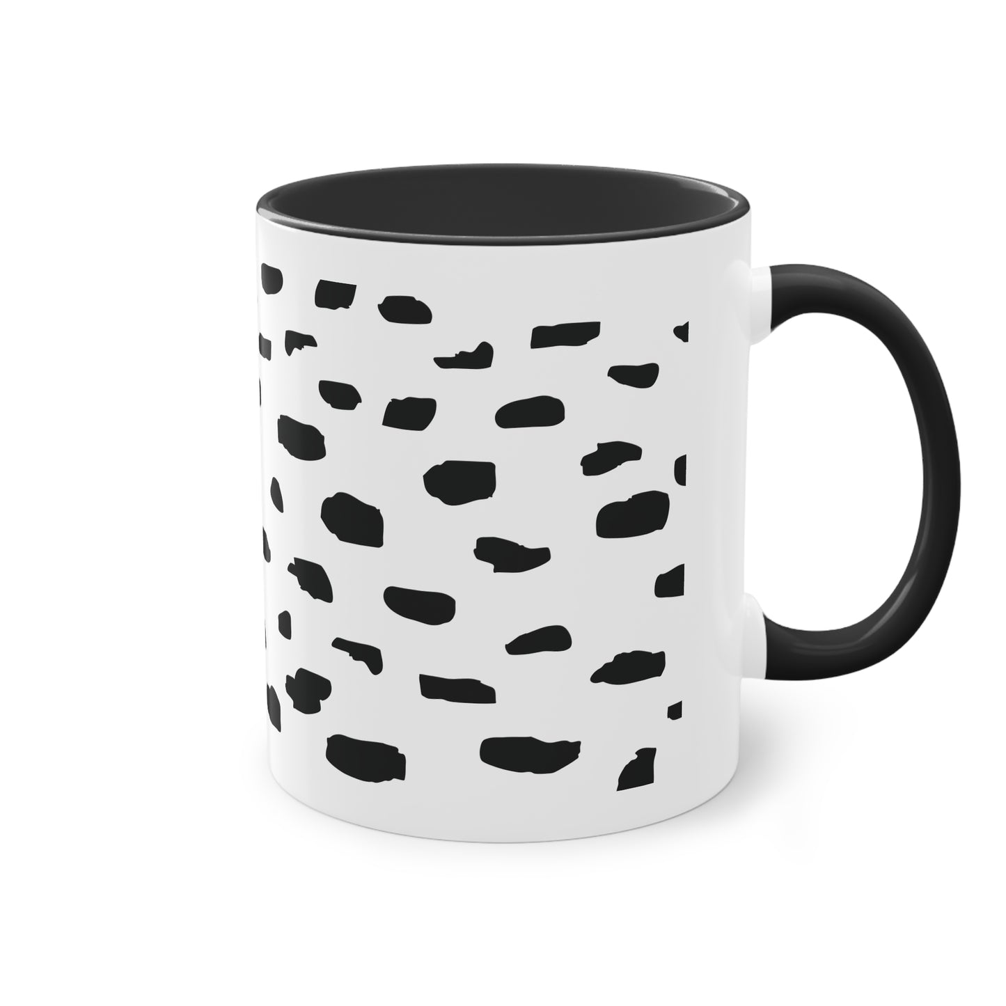 Tasse "Wild Dots"  stilvolles Boho Design in schwarz weiß aus der Kollektion "Mare"