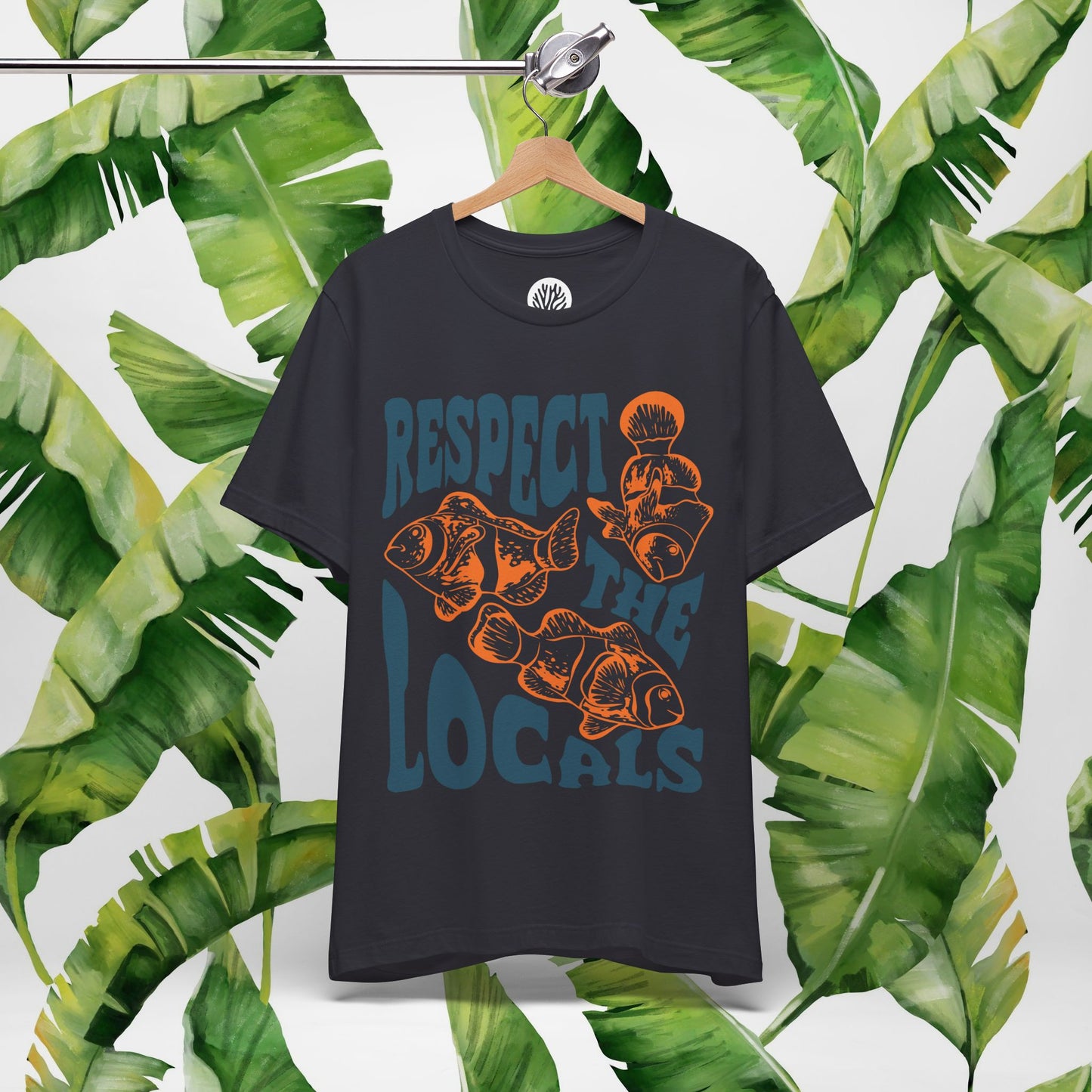 Surfer Shirt "Respect the Locals"