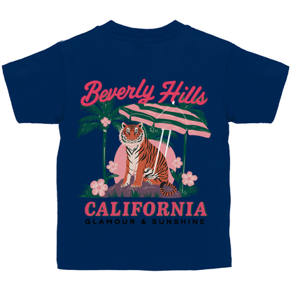 Kinder Basic T-Shirt Tiger Sunshine