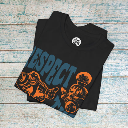 Surfer Shirt "Respect the Locals"