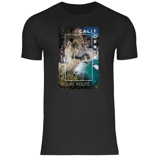 Herren T-Shirt Take the Scenic Route