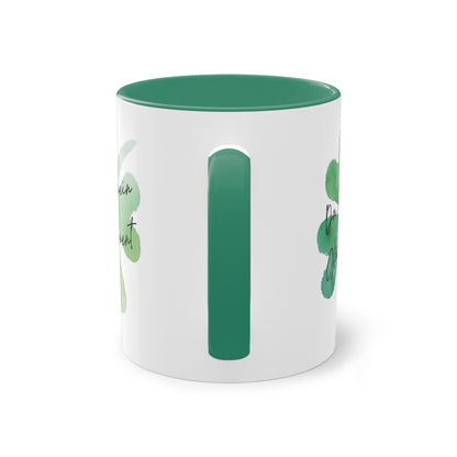 Tasse "Du bist mein Glücksmoment" Geschenk für die Liebsten stilvolles Wasserfarben Design, Geschenk zum Jahrestag