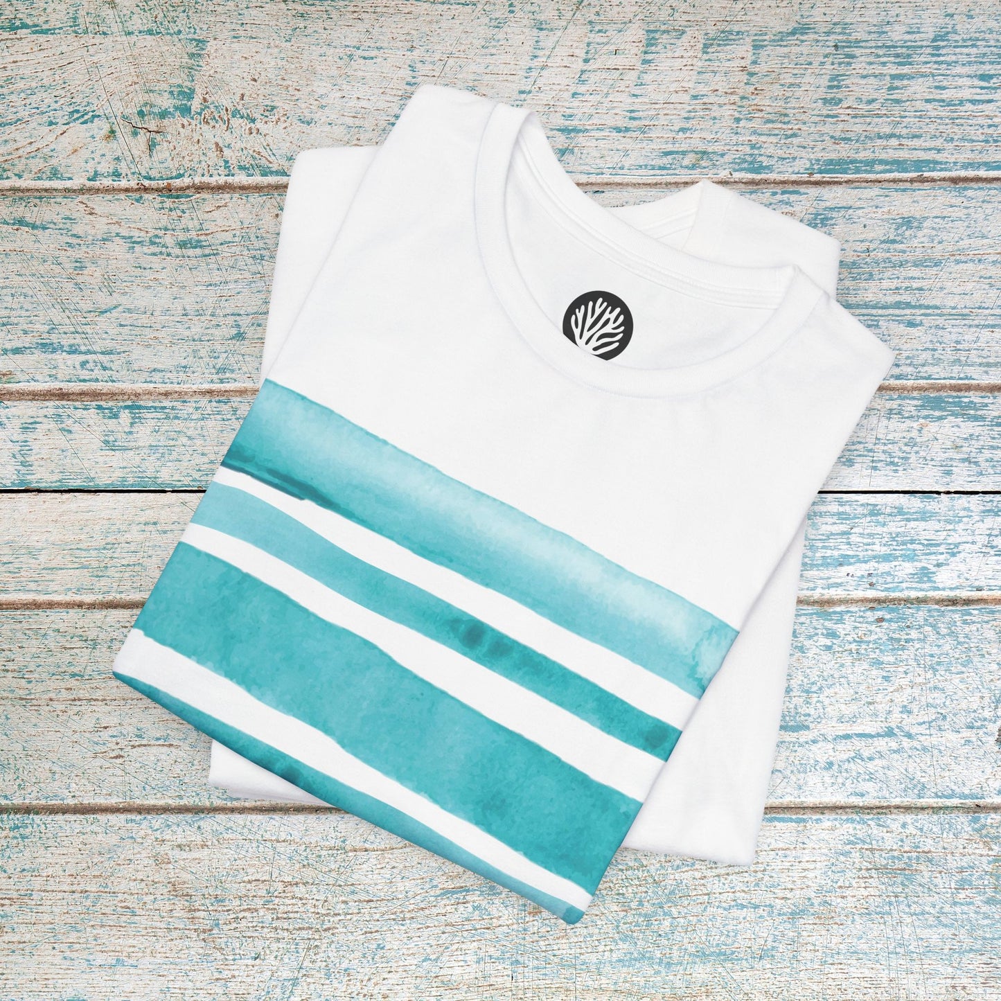 Surfer Shirt "Watercolor Ocean"