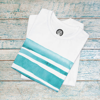 Surfer Shirt "Watercolor Ocean"
