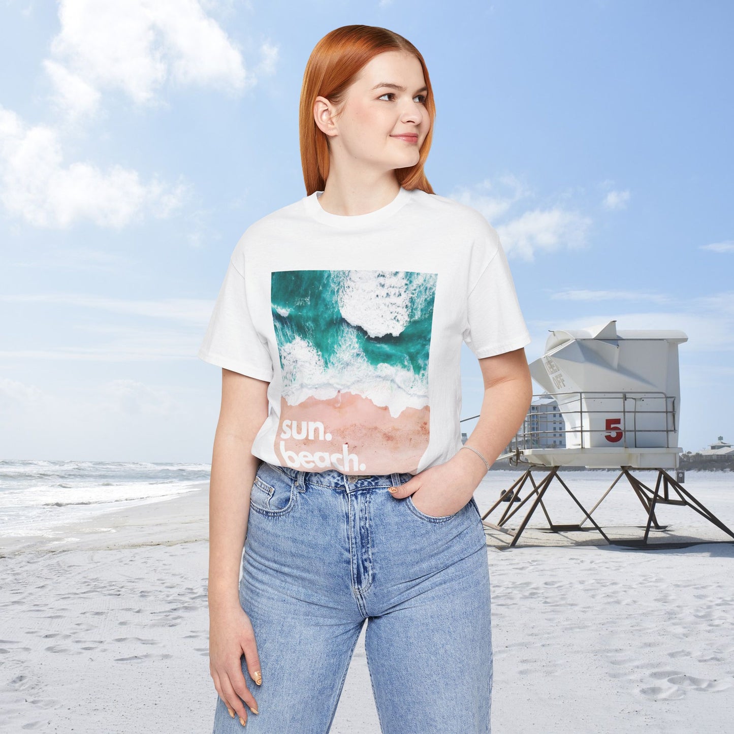 Surfer Shirt "Sun. Beach. Waves.""