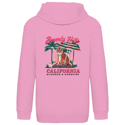 Kids Basic Hoodie Tiger kopf