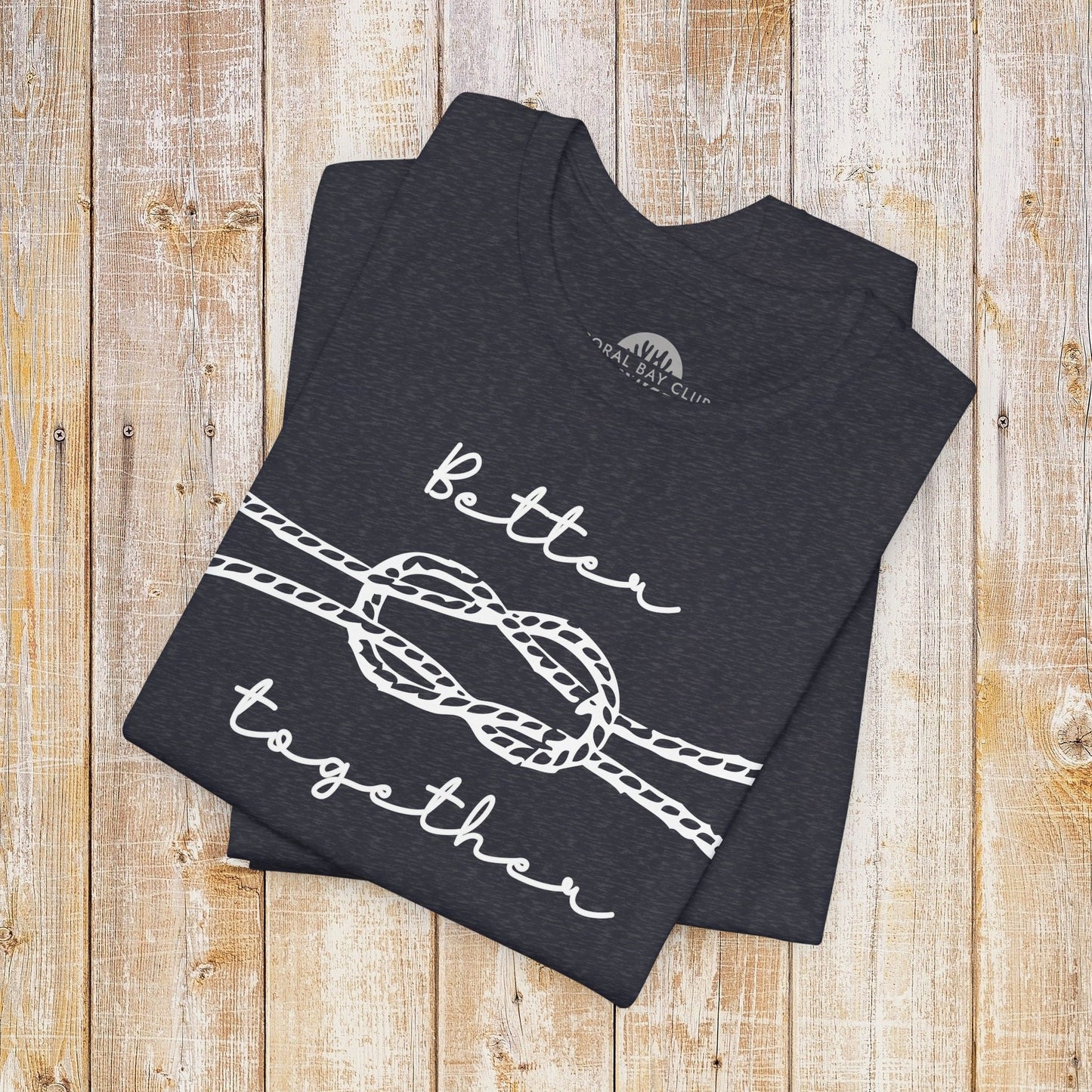 Allrounder Shirt mit Knotendesign "Better Together"