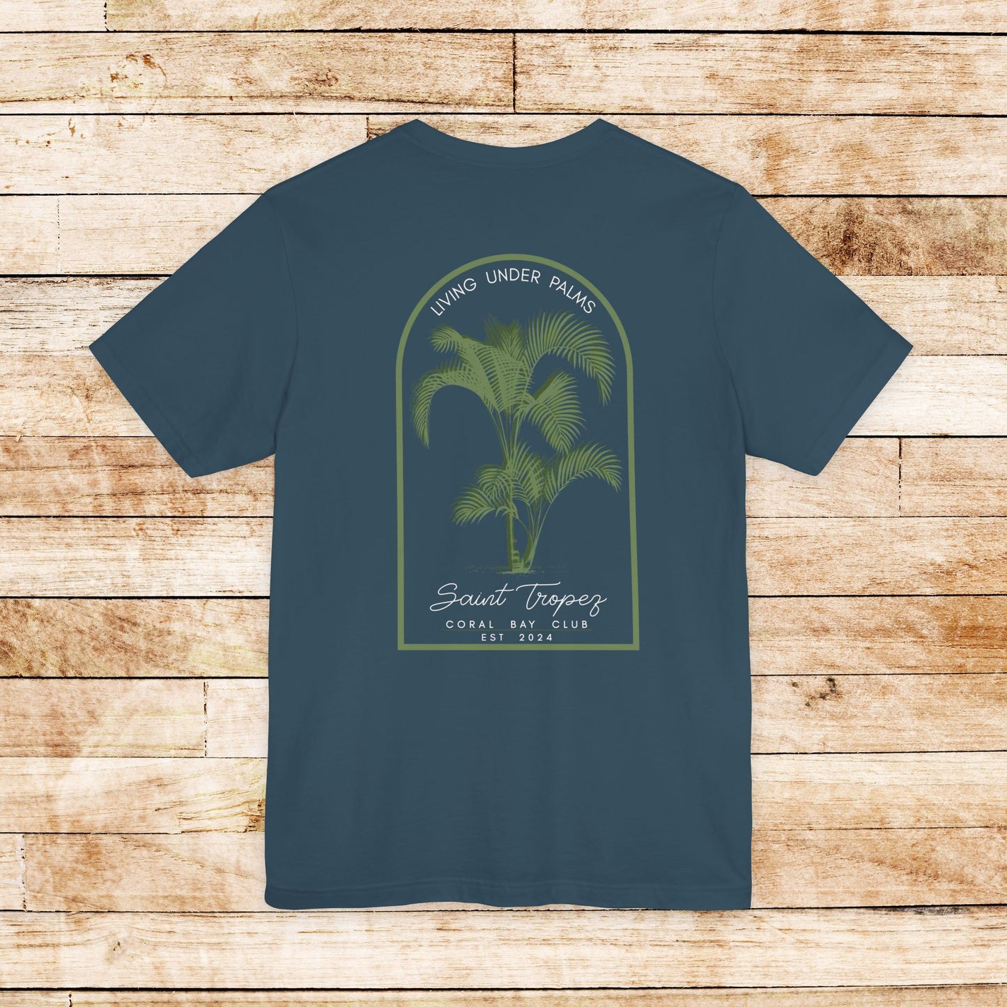 Shirt Allrounder Palms of St. Tropez Rückenmotiv