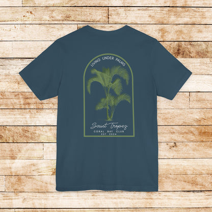 Shirt Allrounder Palms of St. Tropez Rückenmotiv