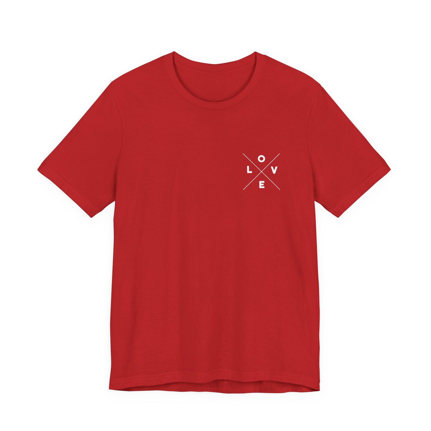 minimalistisches Liebessymbol   für Verliebte als Geschenk zum Jahrestag, Hochzeitstag , Valentinstag, bequemes Shirt