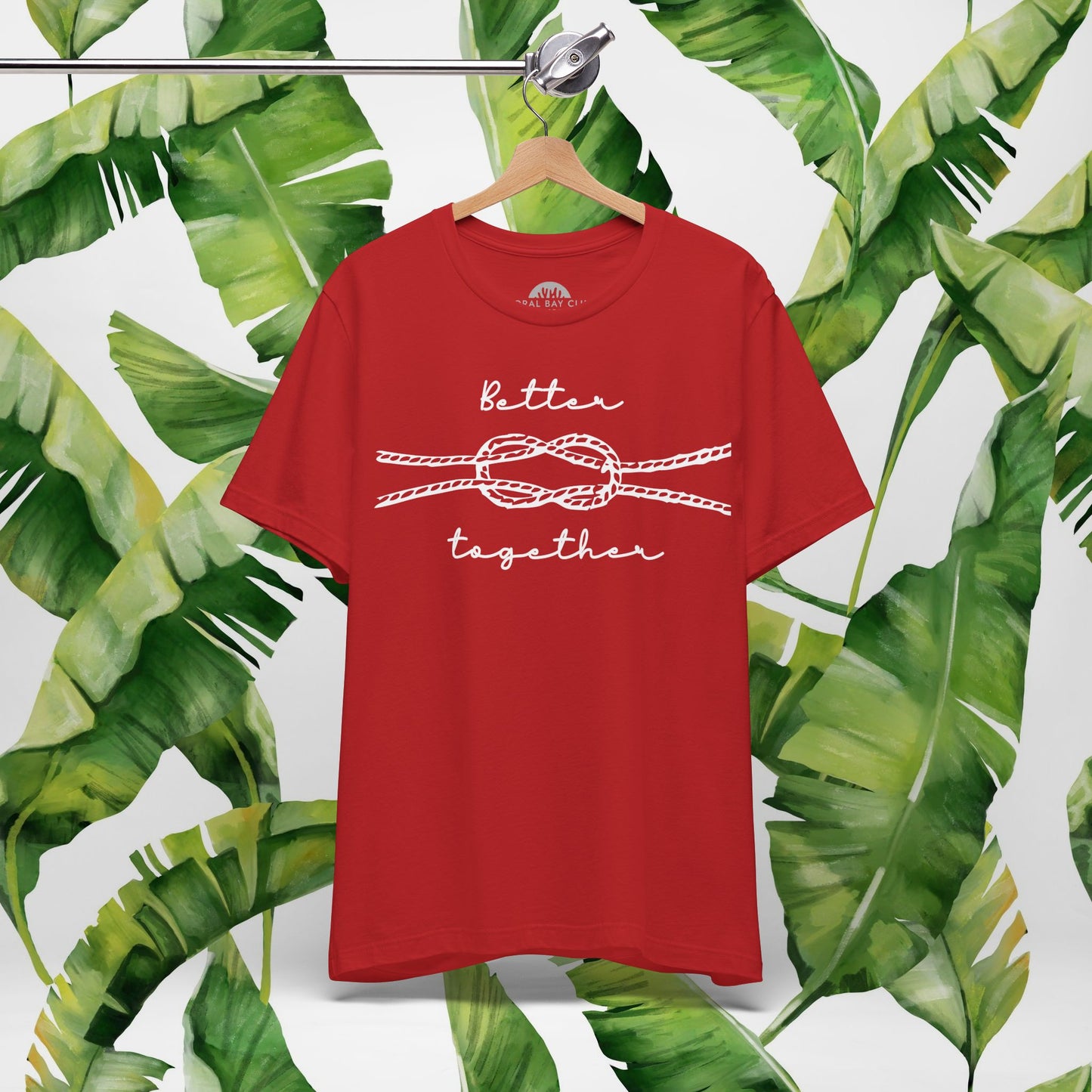 Allrounder Shirt mit Knotendesign "Better Together"