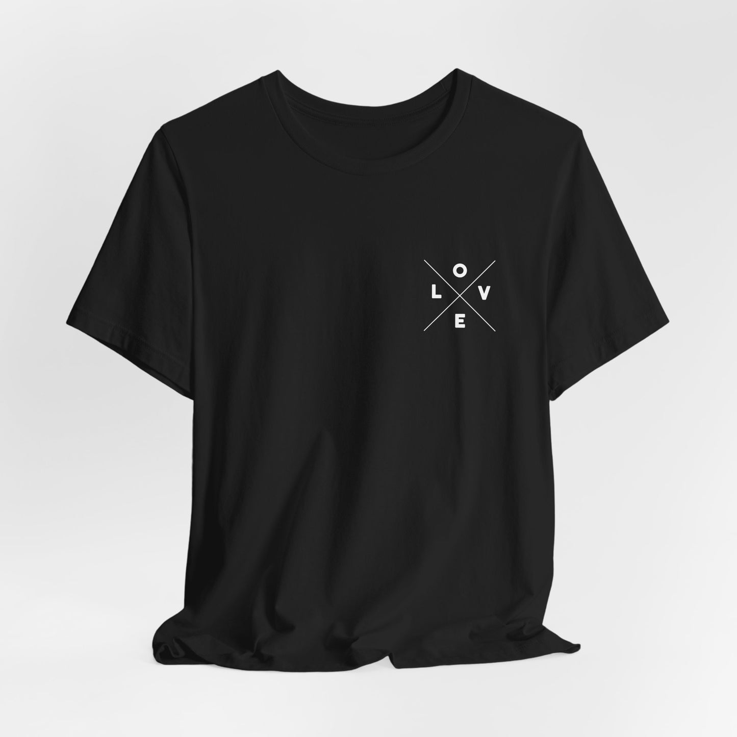 minimalistisches Liebessymbol   für Verliebte als Geschenk zum Jahrestag, Hochzeitstag , Valentinstag, bequemes Shirt