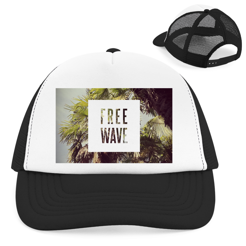Retro Trucker Cap "Free Wave"