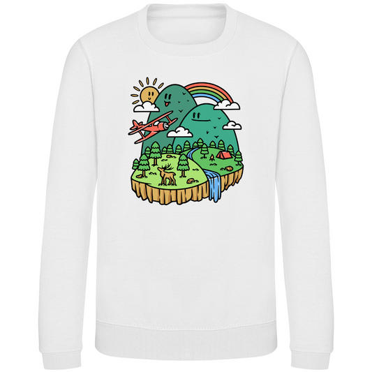 Kinder Sweatshirt Cute Mountain