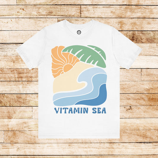 Surfer Shirt "Vitamin sea Natural"
