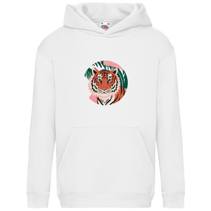Kids Basic Hoodie Tiger kopf