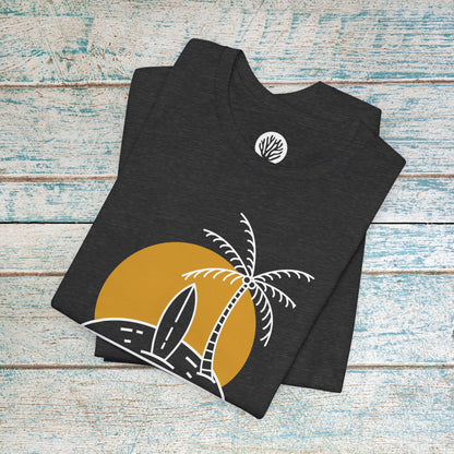Surfer Shirt "Surf Paradies Golden Sun"