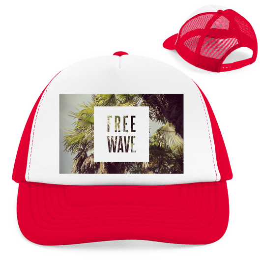 Retro Trucker Cap "Free Wave"
