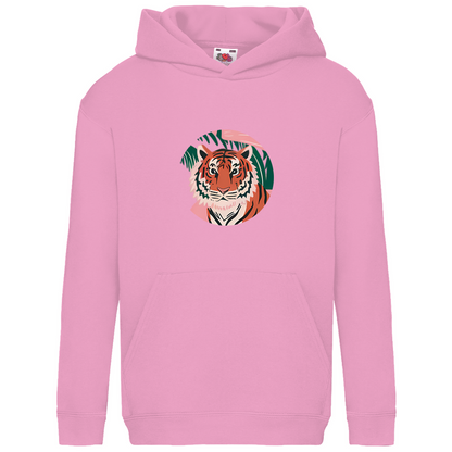 Kids Basic Hoodie Tiger kopf