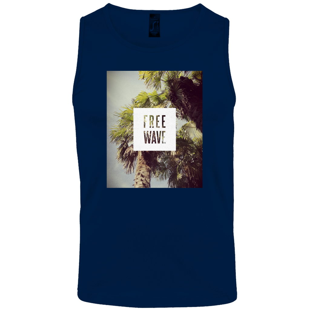 Tanktop Boxy "Free Wave"