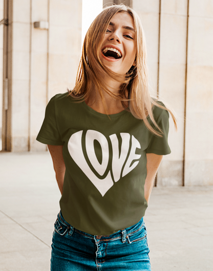 T-Shirt Herz "Love"