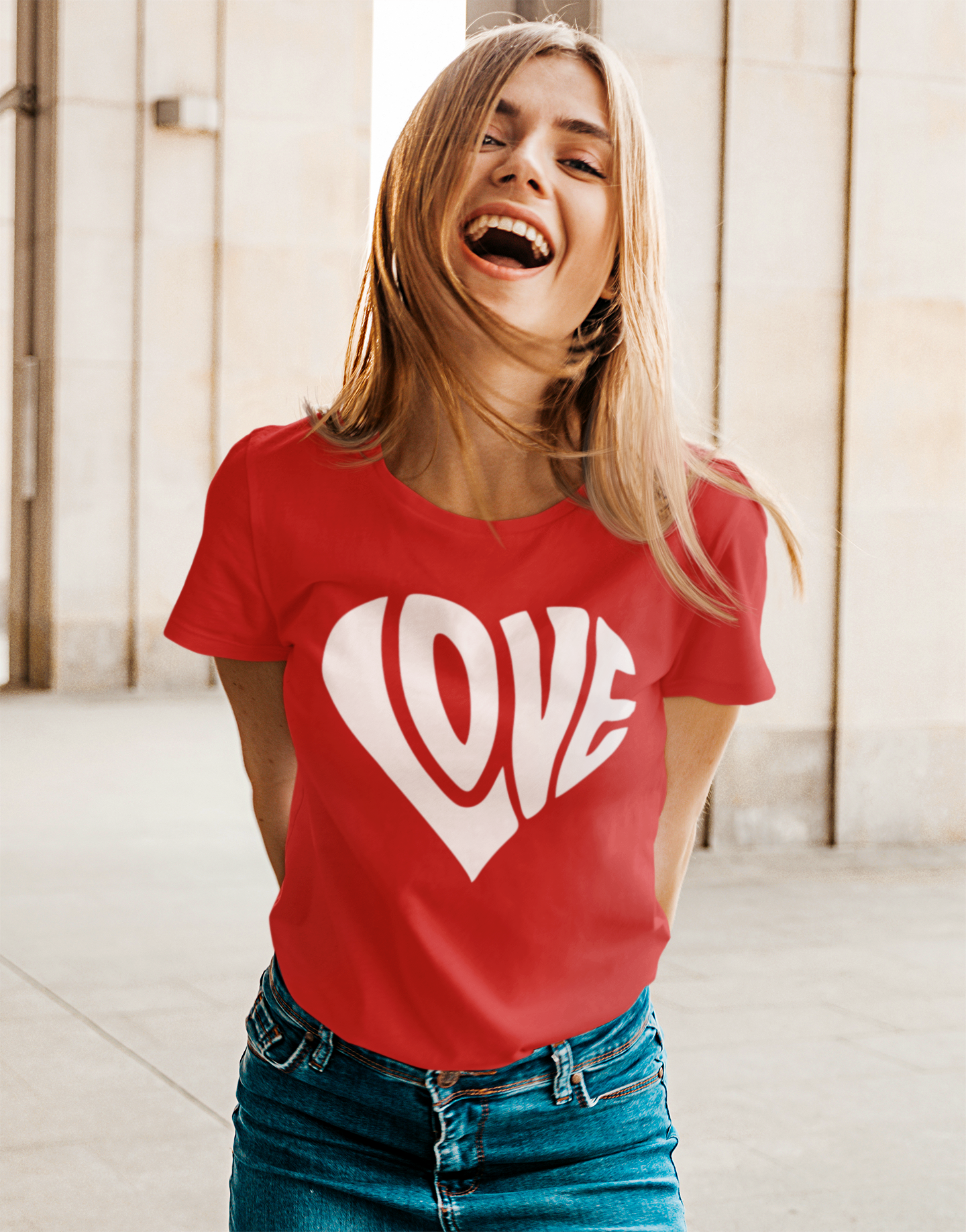 T-Shirt Herz "Love"