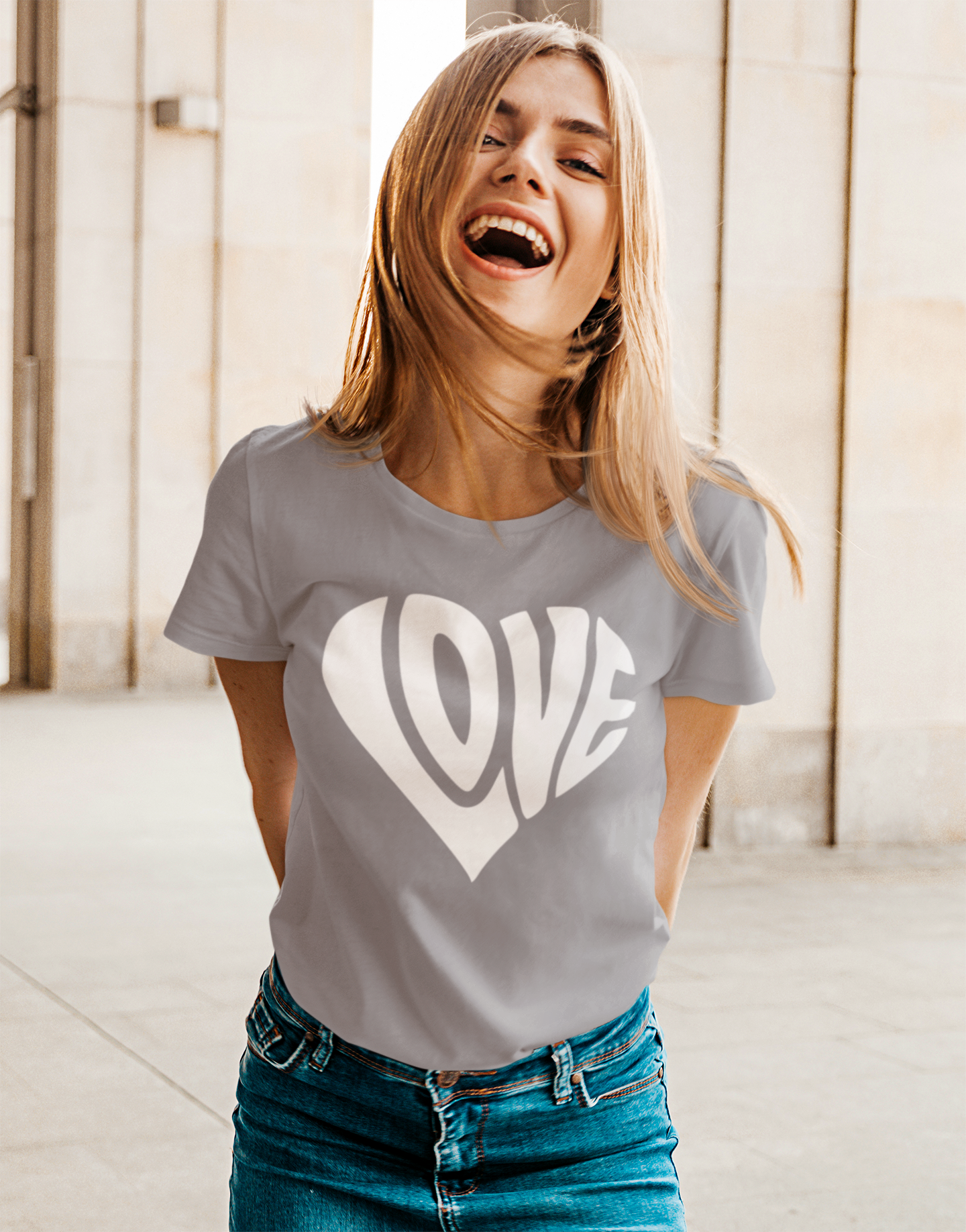 T-Shirt Herz "Love"