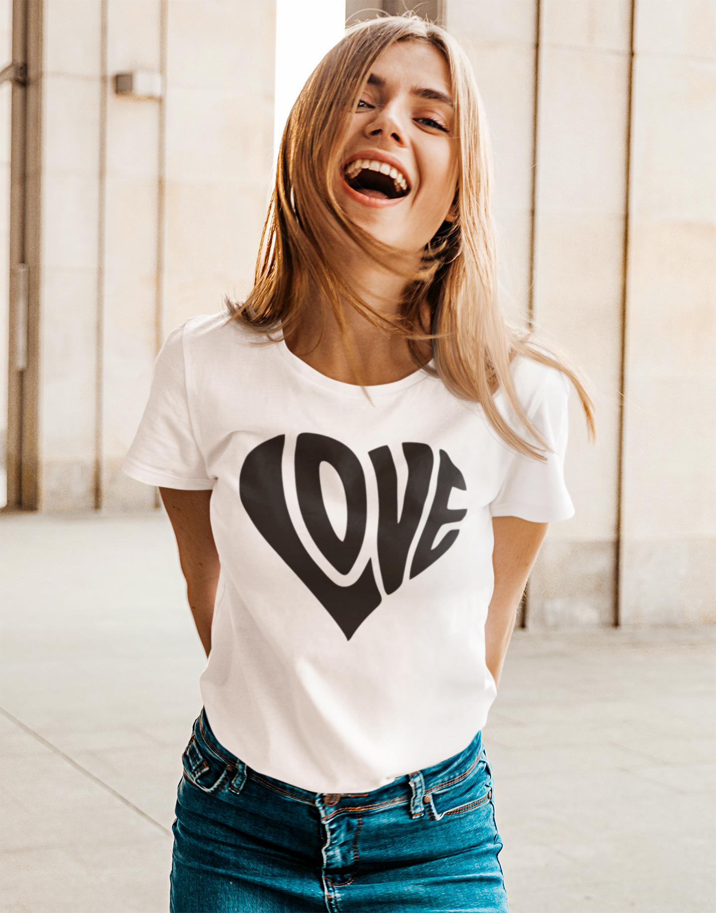 T-Shirt Herz "Love"