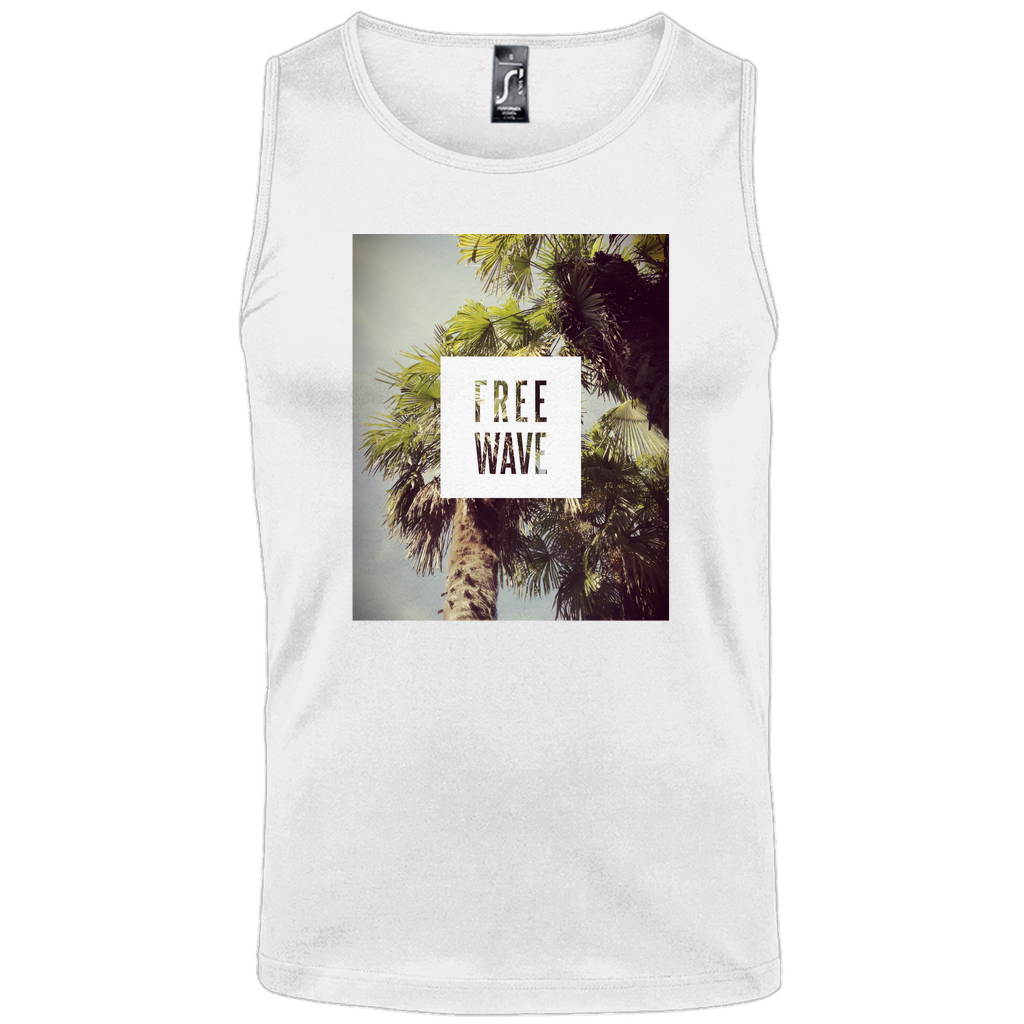 Tanktop Boxy "Free Wave"