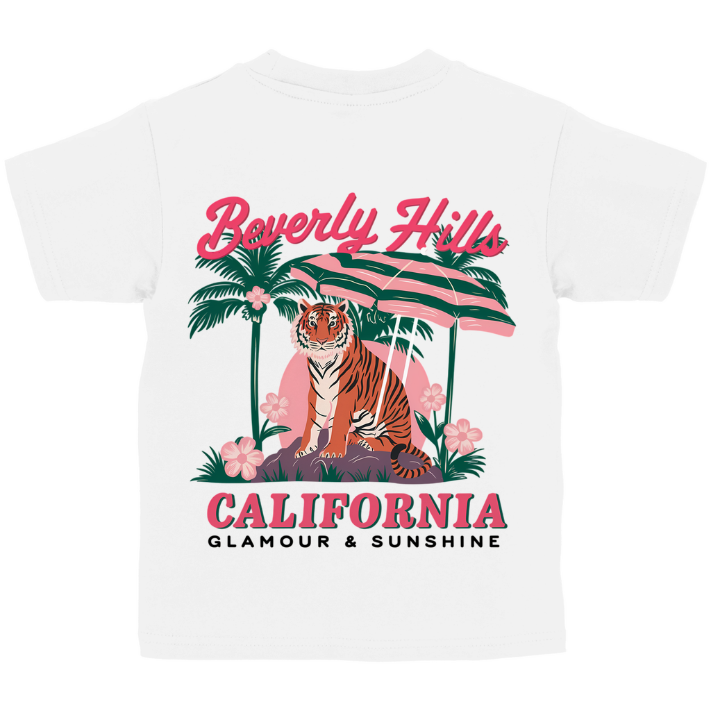 Kinder Basic T-Shirt Tiger Sunshine