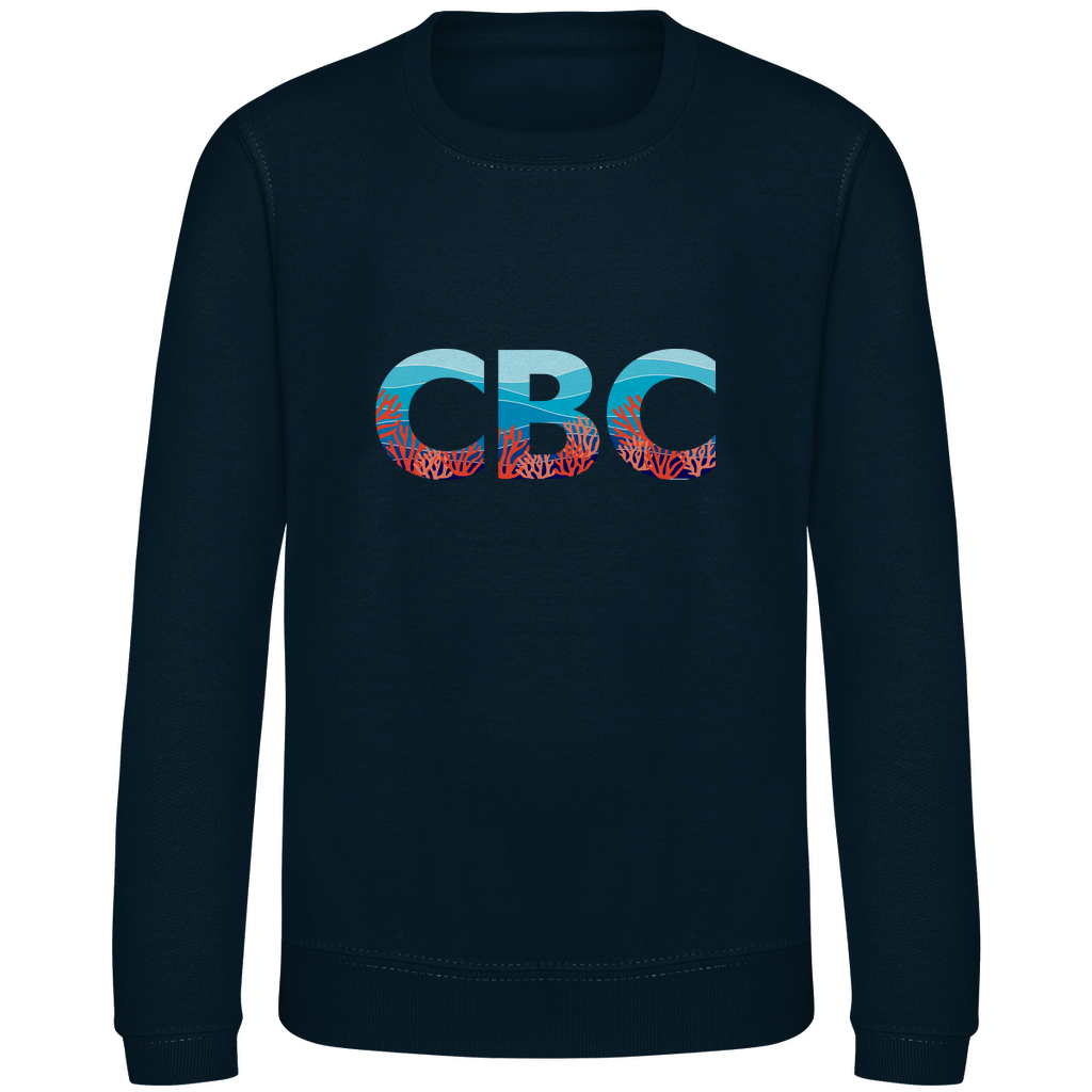 Kinder Sweatshirt CBC Logo  FARBIG