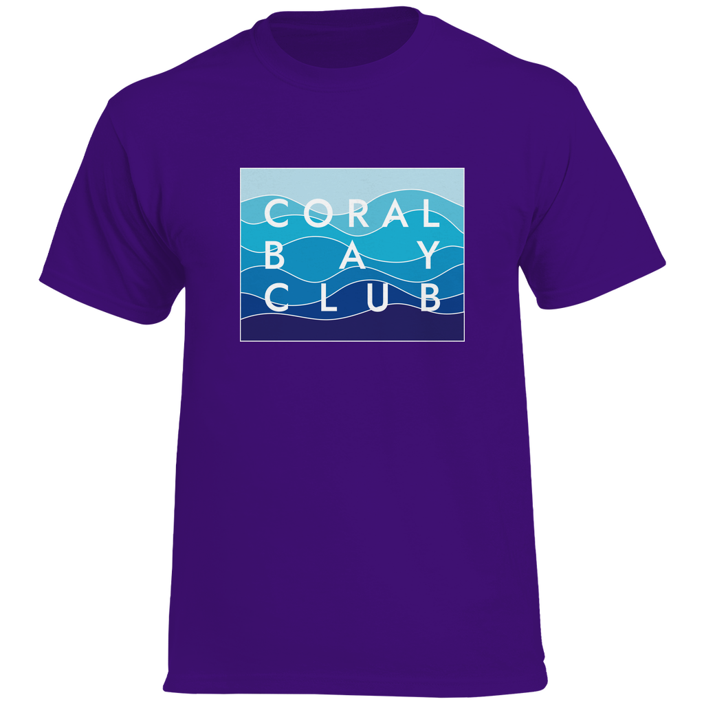 Herren Promo T-Shirt Coral Bay Club Gradient Waves